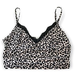 3/$15 Romwe animal print crop top